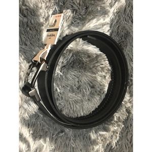 NEW! Goodfellow & Co Men's Black Big & Tall 38mm Fit Belt - Size 4XL